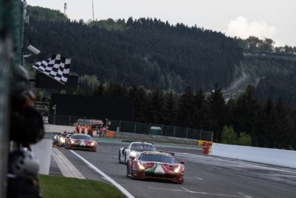 6hSPA winner GTE Pro #51 - A. Pier Guidi, J. Calado | © Ferrari