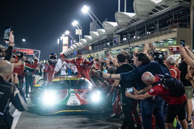 WEC 8hBahrain GTE Pro Winner - #52 Molina, Fucco | © Ferrari