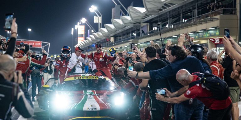 WEC 8hBahrain GTE Pro Winner - #52 Molina, Fucco | © Ferrari