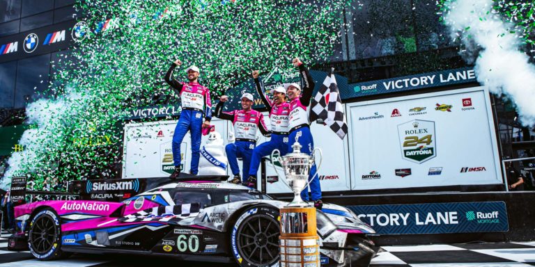 IMSA R24 GTP Winner MeyerShankRacing #60 T. Blomqvist / C. Braun / H. Castroneves / S. Pagenaud