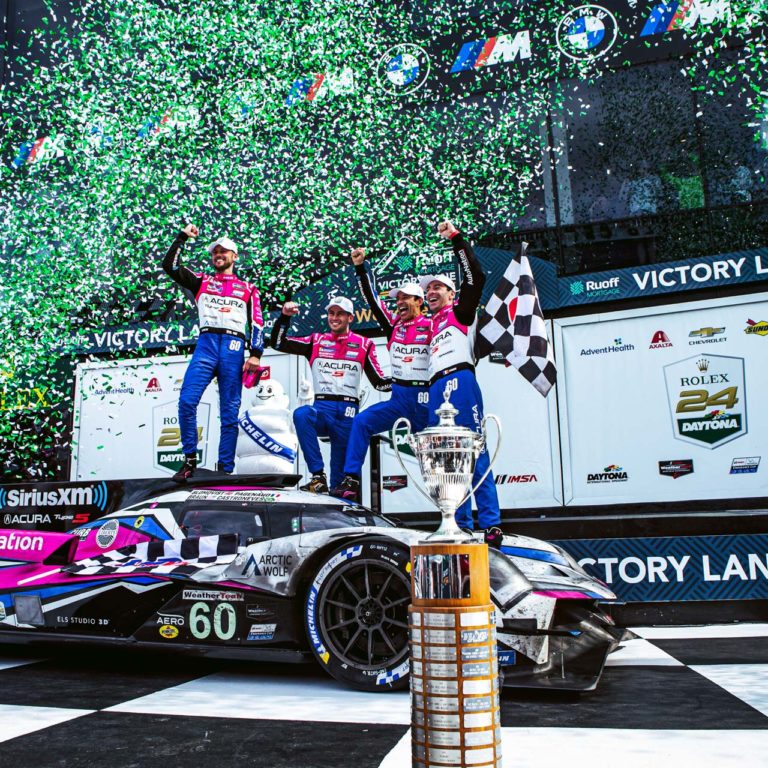 IMSA R24 GTP Winner MeyerShankRacing #60 T. Blomqvist / C. Braun / H. Castroneves / S. Pagenaud