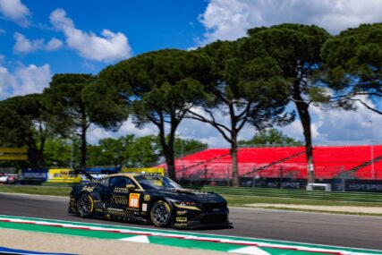 88 OLSEN Dennis (dnk), O. PEDERSEN Mikkel (dnk), RODA Giorgio (ita), Proton Competition, Ford Mustang GT3 #88, LM GT3, action during the 2024 6 Hours of Imola, 2nd round of the 2024 FIA World Endurance Championship, from April 18 to 21, 2024 on the Autodromo Internazionale Enzo e Dino Ferrari in Imola - Photo Julien Delfosse / DPPI